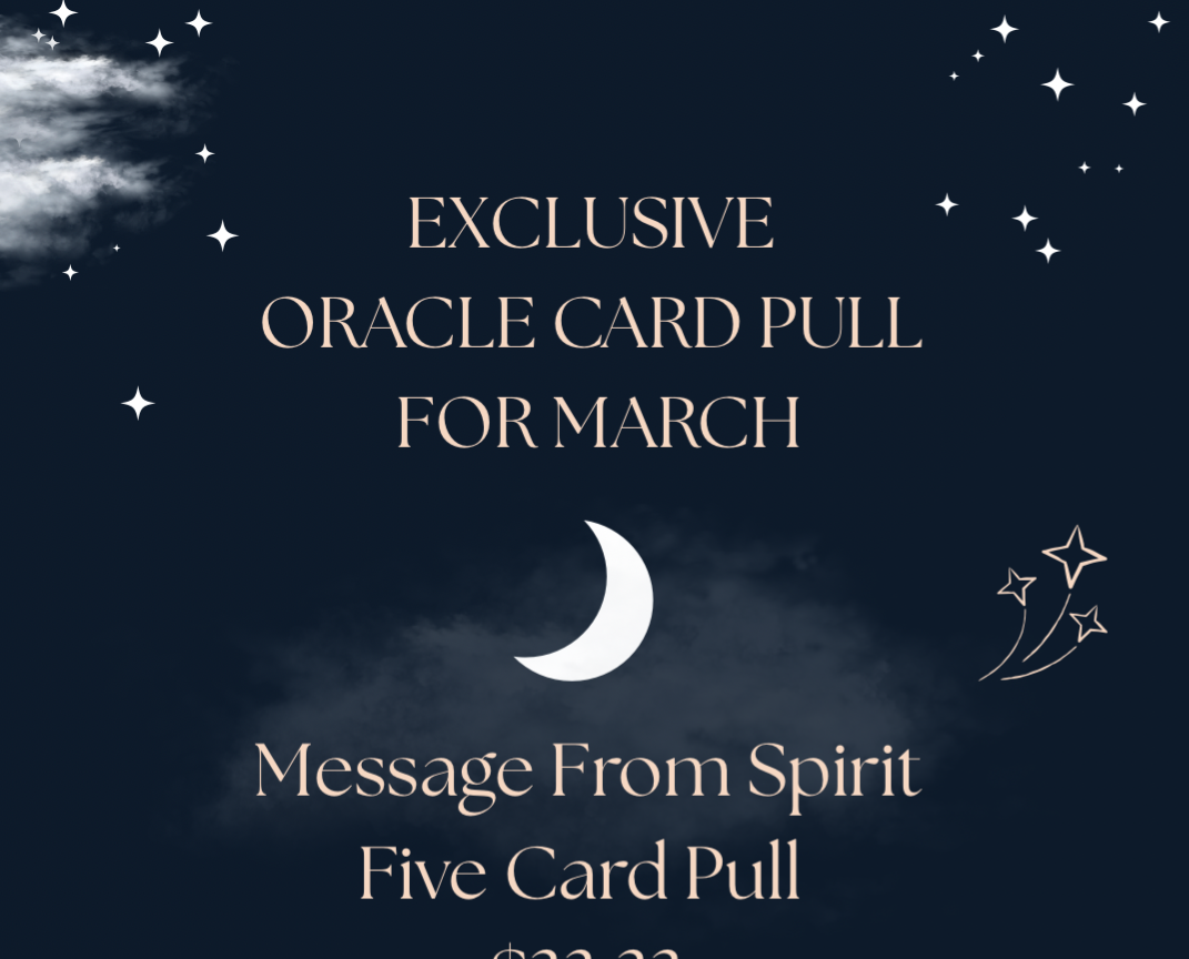 Five Card Oracle Pull for March (Pre-Recorded) thumbnail