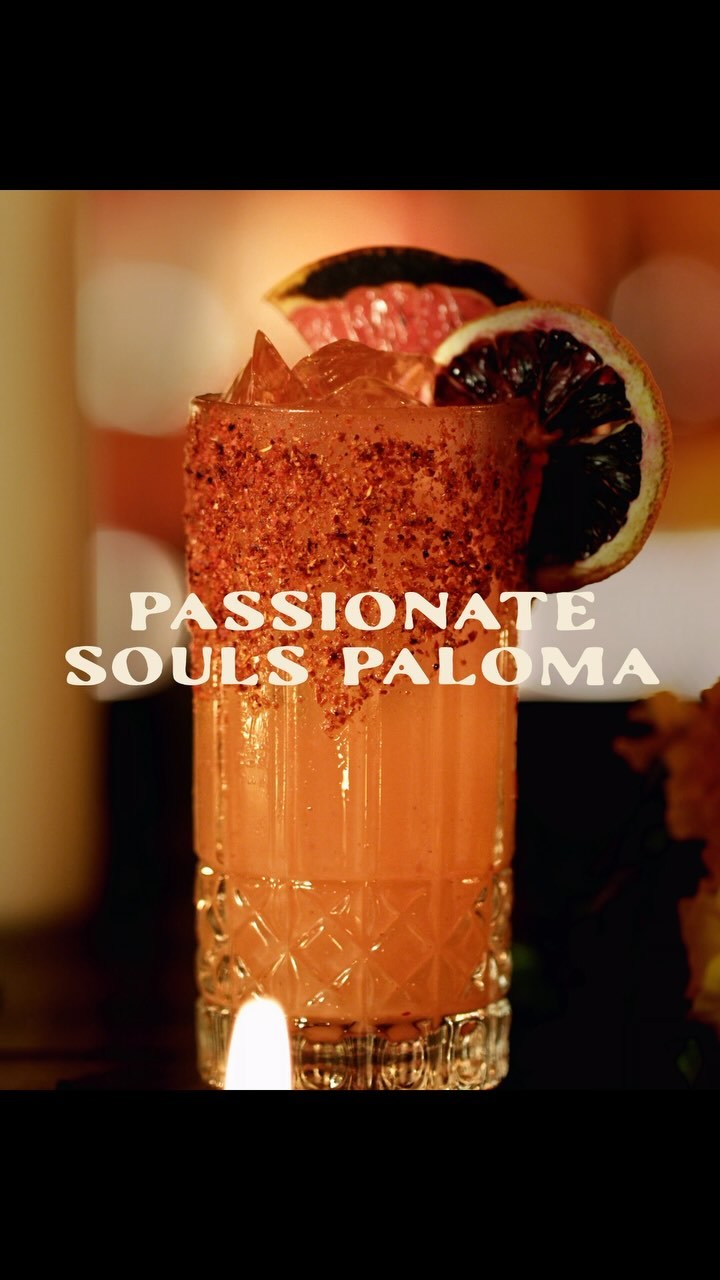 It’s Friday! Why not celebrate the weekend with a Passionate Souls Paloma made with @tequilacorralejo? 🍹

Recognised wor