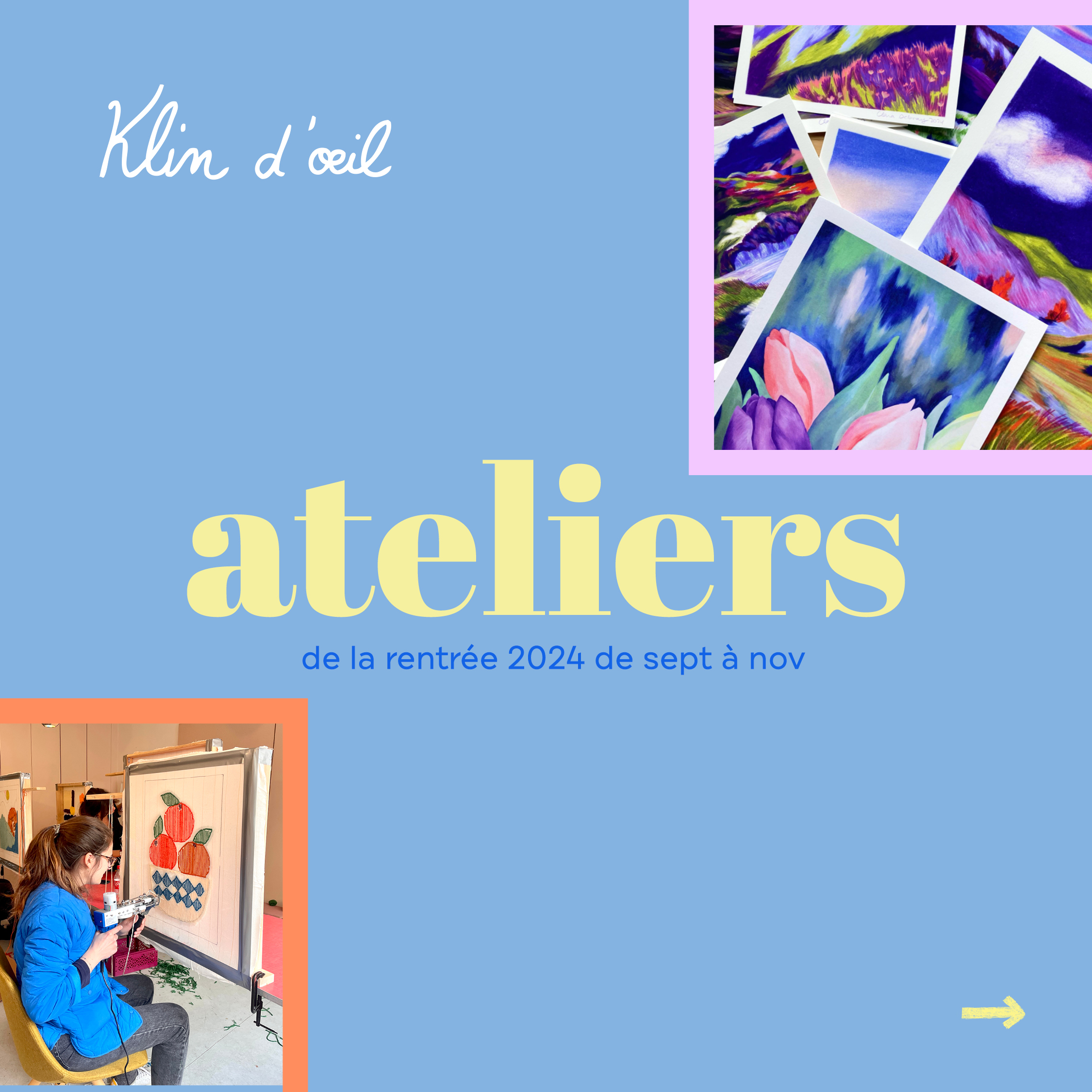 LES ATELIERS - inscrivez-vous  thumbnail