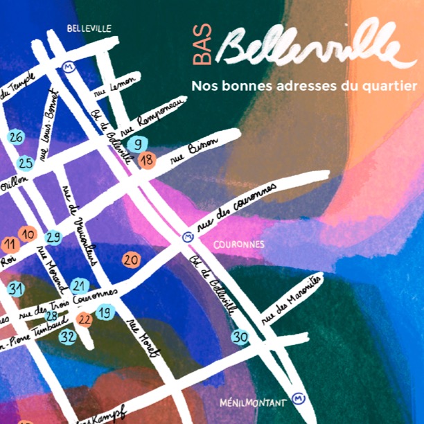 PLAN BAS BELLEVILLE — Klin d'oeil thumbnail