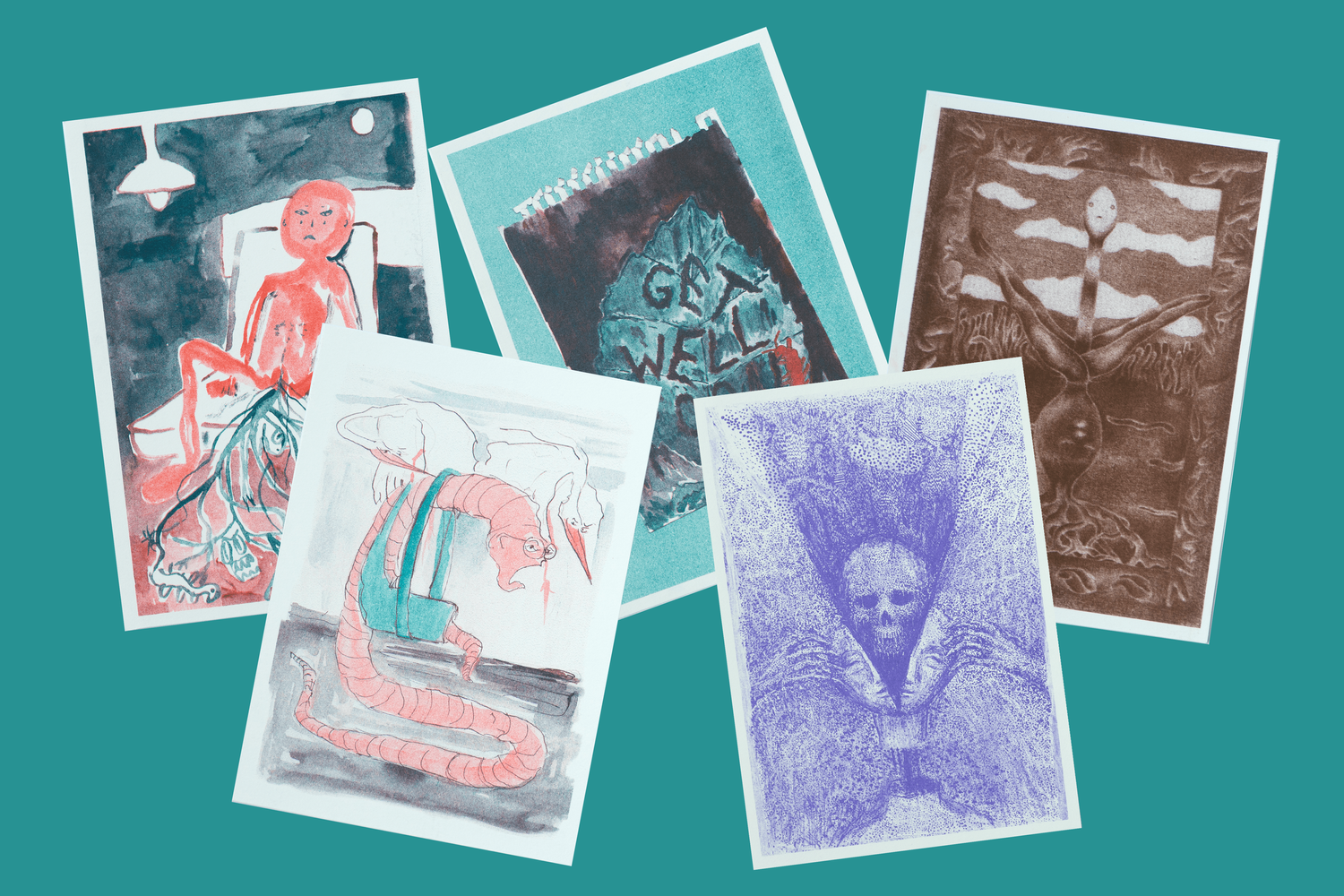 Get well soon Postcards  thumbnail