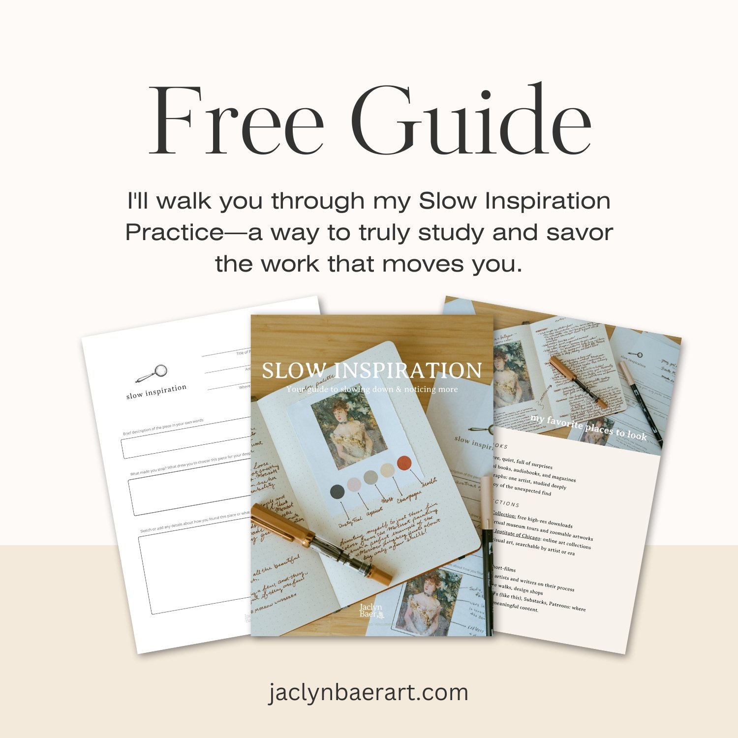 Slow Inspiration — Freebie thumbnail