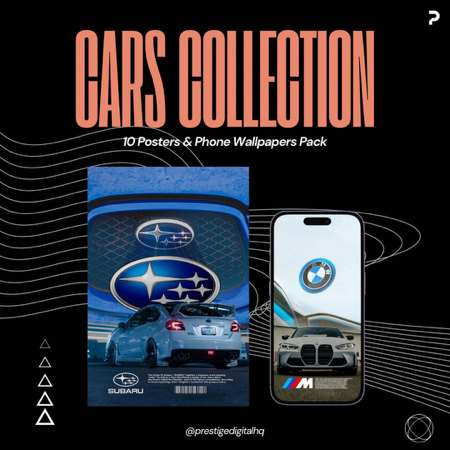 Cars posters & wallpapers pack (10 designs) thumbnail