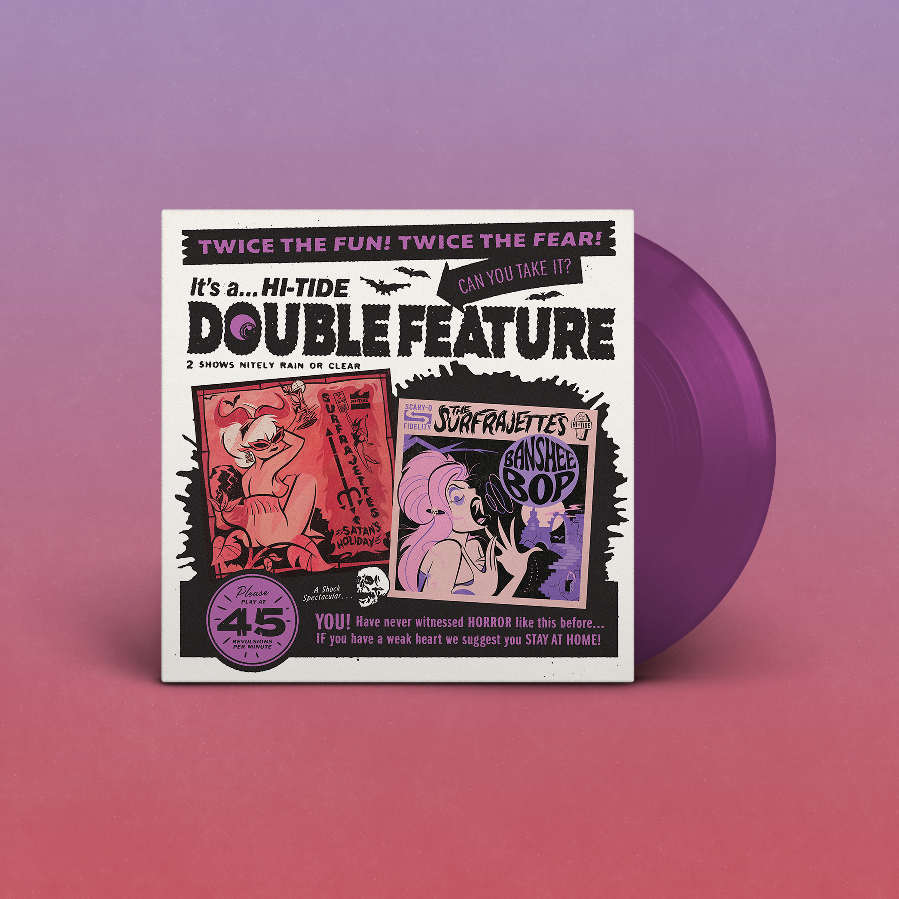 NEW! "Double Feature" 45 thumbnail