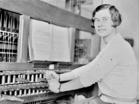 Enid Carpenter - First Woman Carillonist in Australia, Sydney University: A CENTURY OF WOMEN & THE CARILLON University of Michigan thumbnail