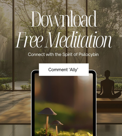 FREE Guided Visualisation Meditation: 'Connect with the Spirit of Psilocybin' thumbnail