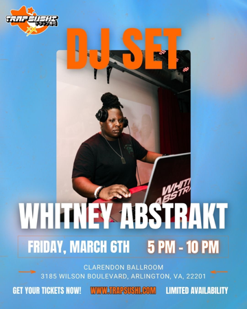 🎟️ Trap Sushi DC | The Day Party | Fri. 3/6 thumbnail