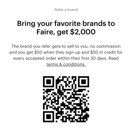 I'd love to order your products for my store on Faire. thumbnail