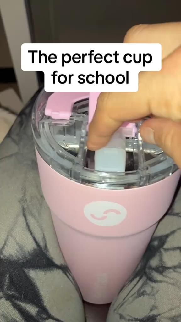 2-IN-1 STAINLESS STEEL TRAVEL MUG [Video] [Video] in 2025 | Stainless steel travel mug, Insulated tumblers, Bottle thumbnail