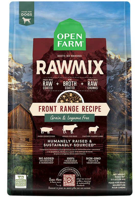 Front Range RawMix for Dogs - Grain-Free Dog Food - Open Farm thumbnail