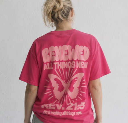 Short Sleeve / Tshirt “ All Things New” | Vinted thumbnail