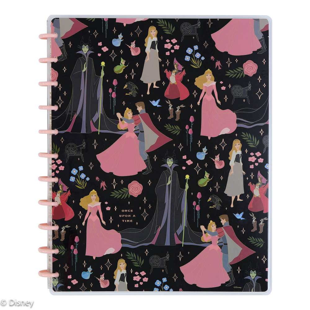 Disney Sleeping Beauty 65th Anniversary - Dotted Lined Big Notebook - 60 Sheets thumbnail
