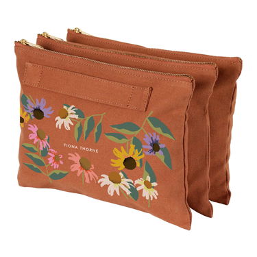 Daisy Blooms Custom Accordion Zipper Pouch | Erin Condren thumbnail