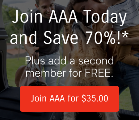 AAA Membership %70 Percent Off  thumbnail