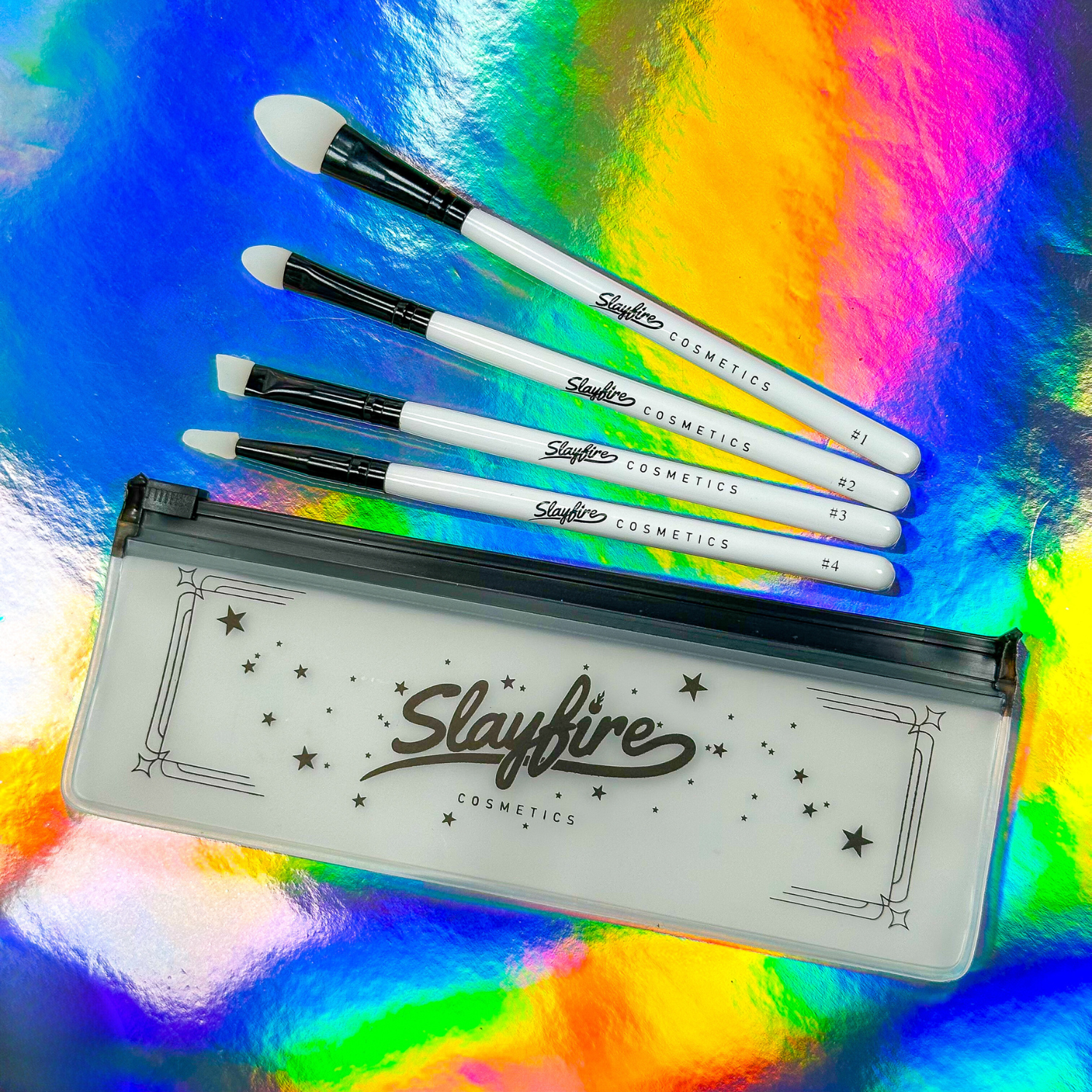 Silicon Glitter Makeup Brush Set thumbnail