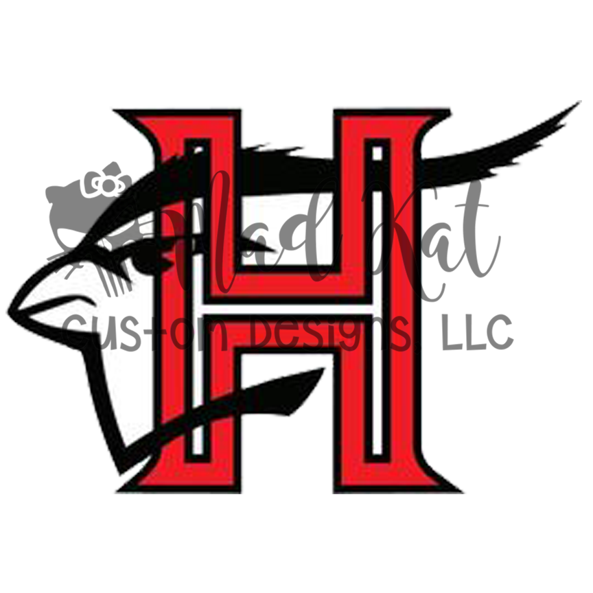 Cardinals H HTV transfer thumbnail