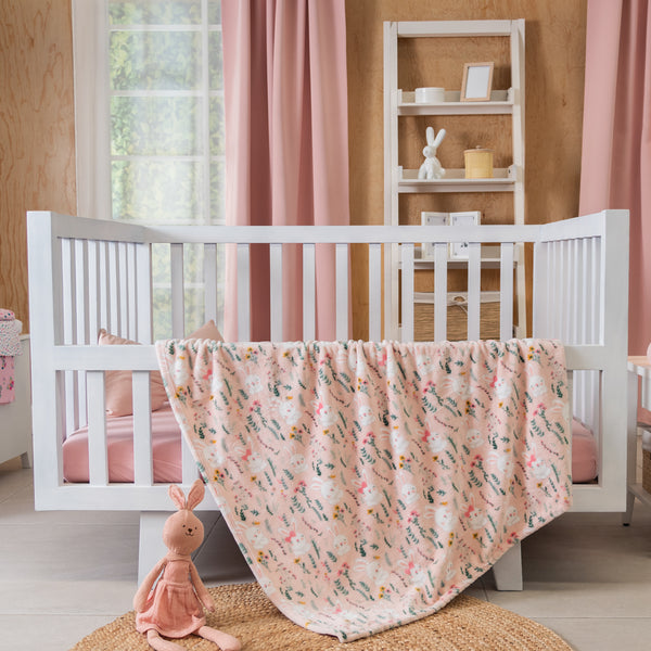 Baby Blanket Light Bunny thumbnail