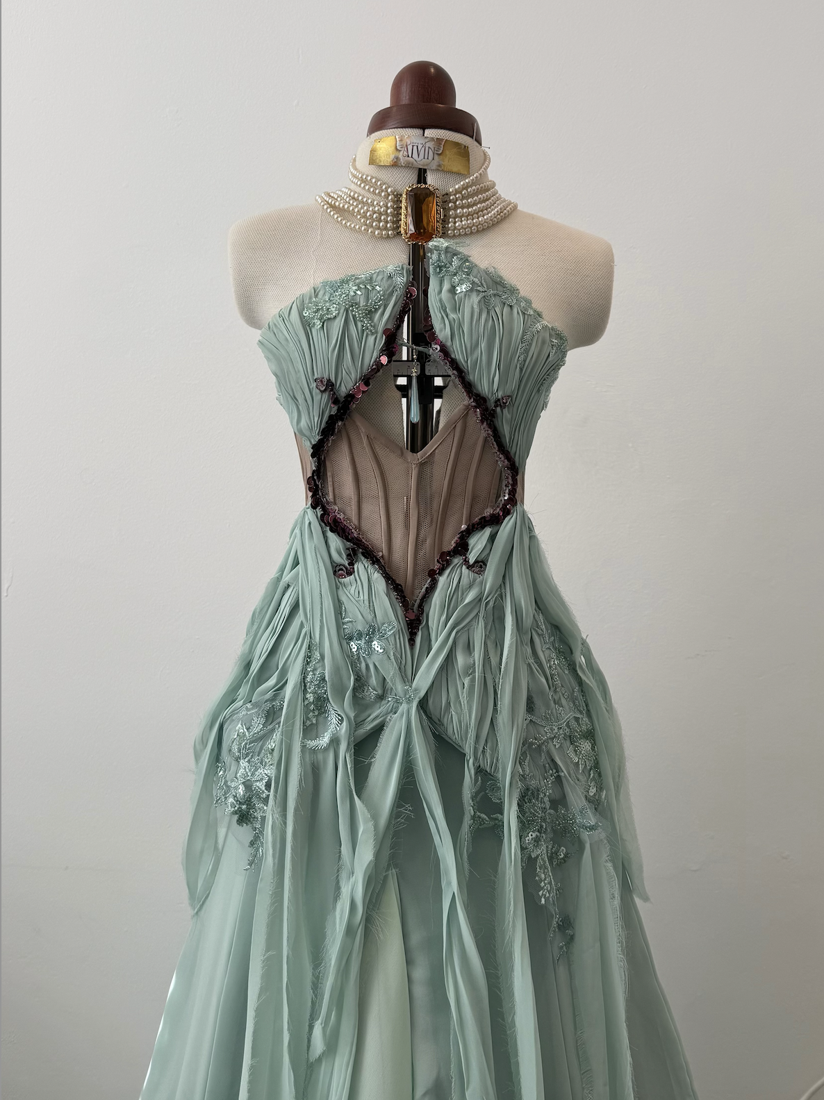 SS25 RUNWAY PIECE: The Jade Dress — House of Alvin thumbnail
