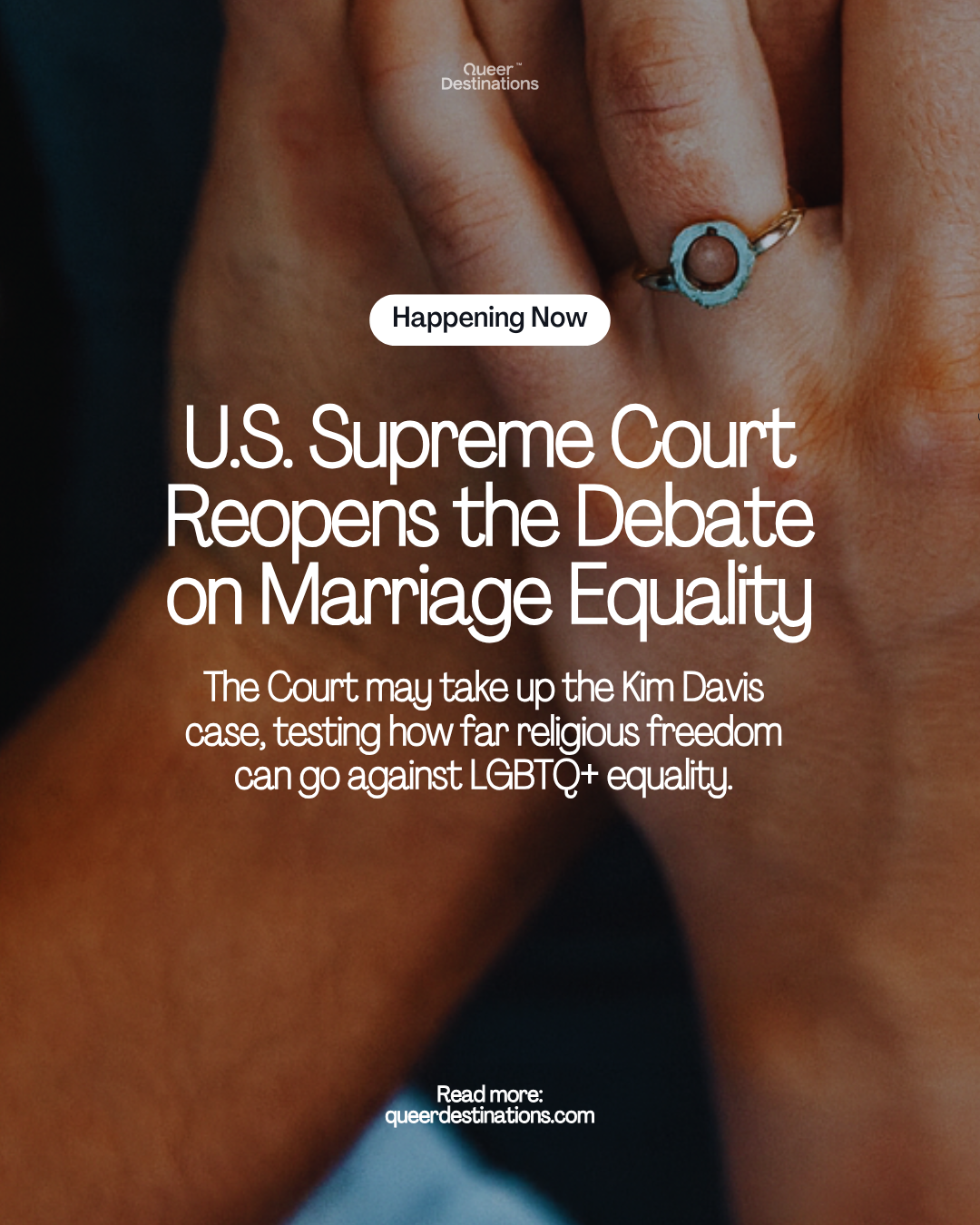 U.S. Supreme Court to Review Case on Same-Sex Marriage Rights thumbnail
