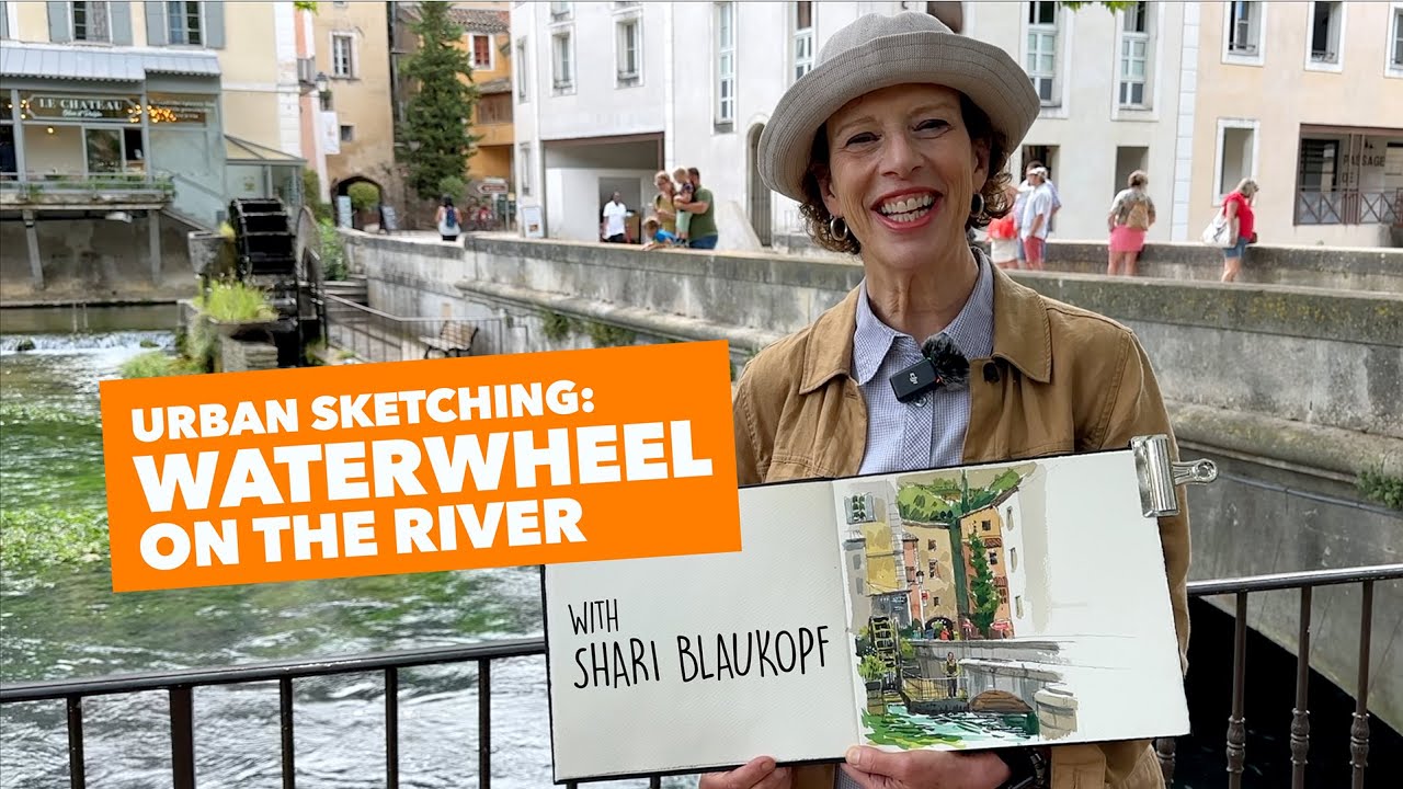 ON YOUTUBE: SKETCHING IN PROVENCE thumbnail