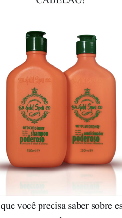 Shampoo e Condicionador Poderoso  thumbnail