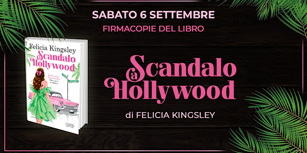 Secondo turno firmacopie "Uno scandalo a Hollywood" thumbnail