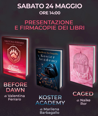 Incontro con Valentina Ferraro, Marilena Barbagallo e Naike Ror thumbnail