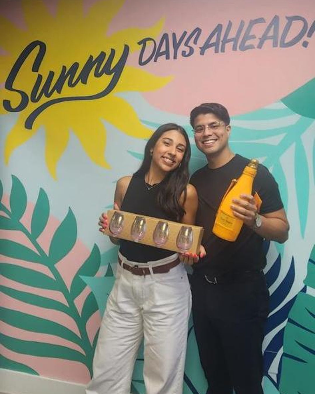 🏡 Celebrating the home ownership of our realtor partners, Nicole and Cristian! They've walked countless clients through 