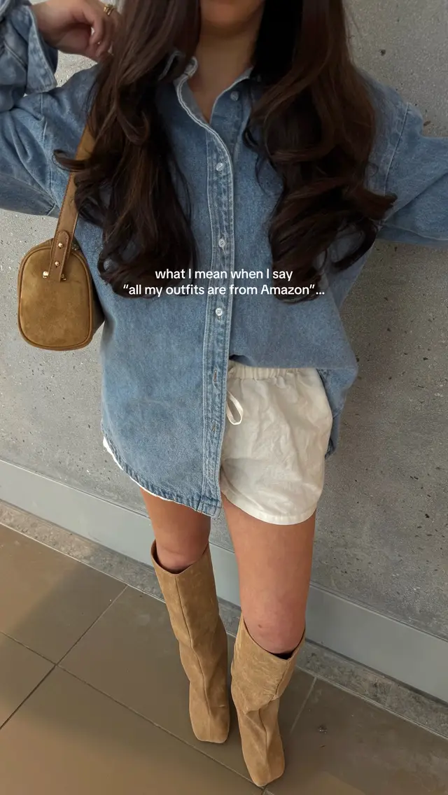 some recent Spring outfits that are fully Amazn because I’m obsessed 🌼🤍 #springoutfits 