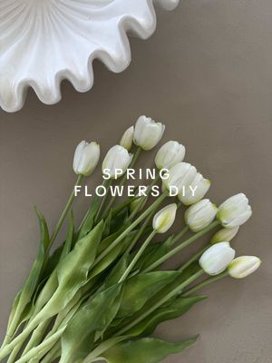 I made a ‘florals’ list on Amazn with all of these! 🤍 so impressed at how realistic they all look and I love the idea of