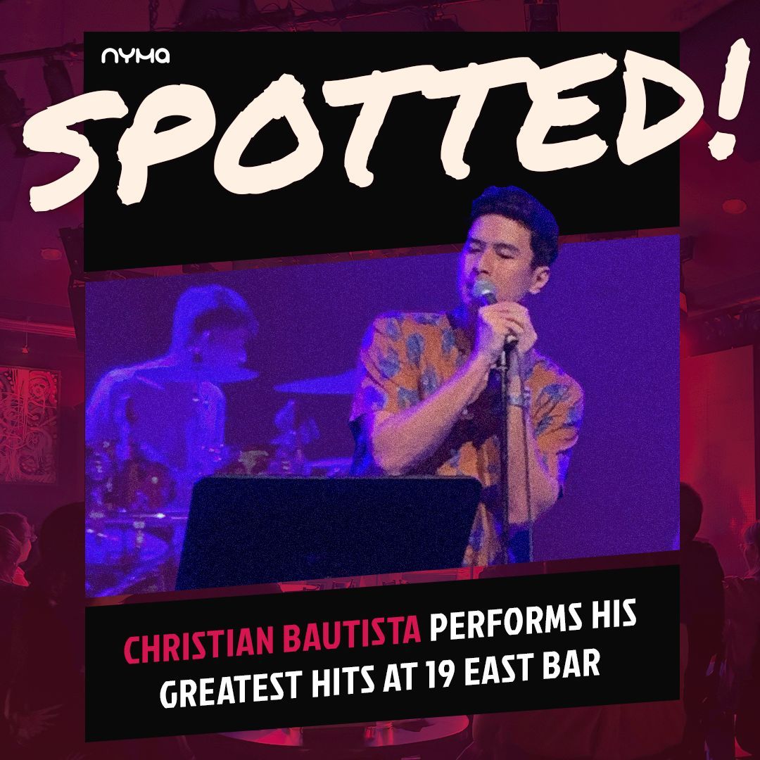 SPOTTED: On May 18, @xtianbautista lit up @19eastbar with his greatest hits. The night was filled with soulful tunes, fe