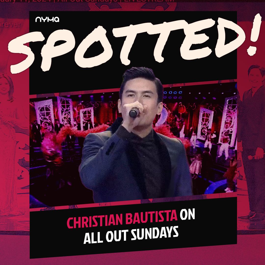 SPOTTED: @xtianbautista, joined by his wife @thekatbautista, performed 'Shut Up and Dance' during the opening prod of @a