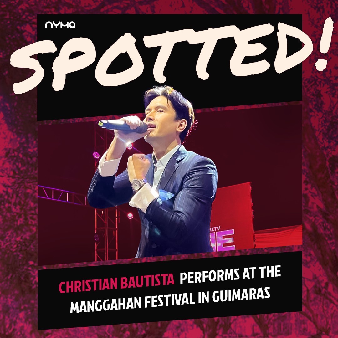 SPOTTED: @xtianbautista flew all the way to Guimaras Island for a #KapusoFiesta-style bash at the Manggahan Festival. 🥭🪅
