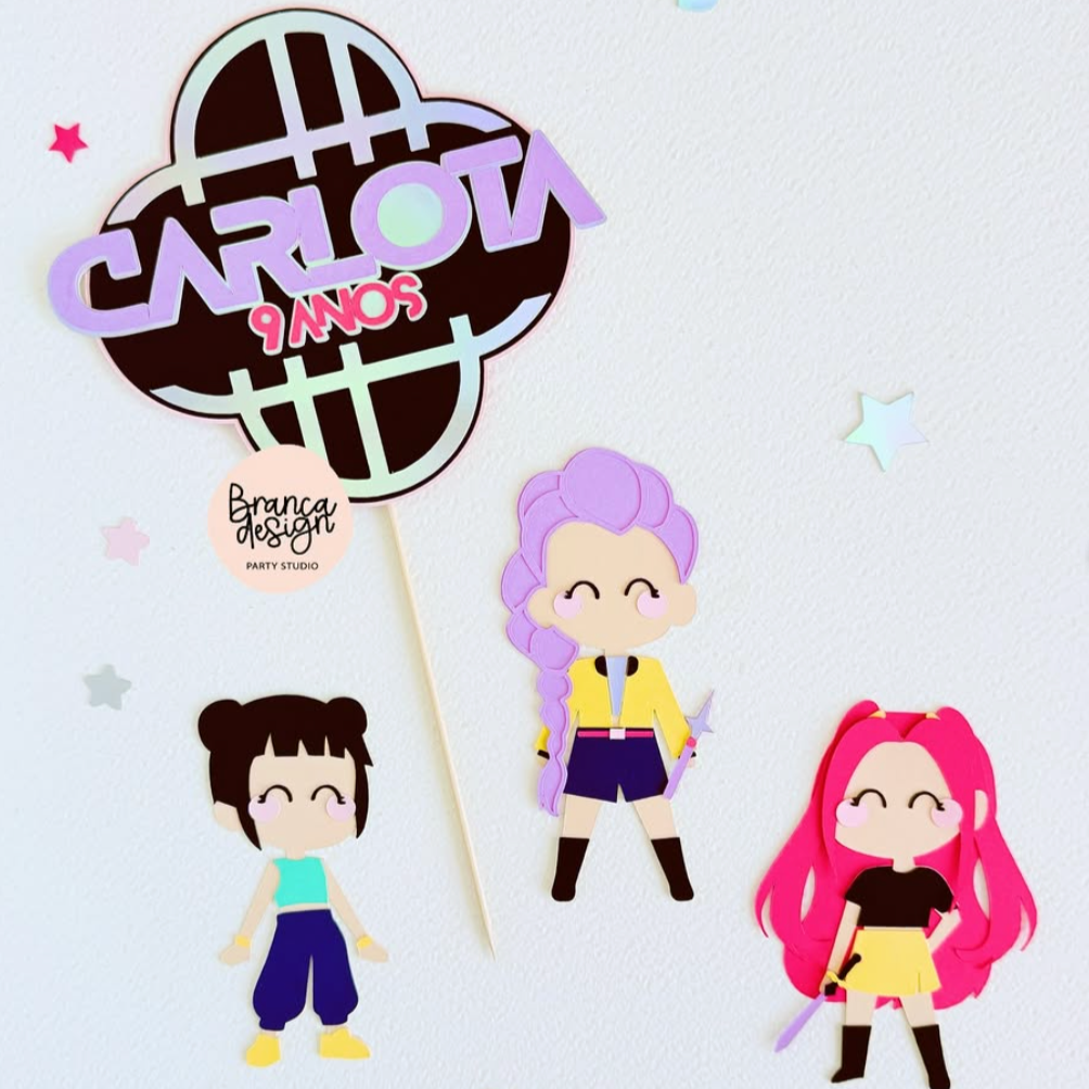 Toppers com temas thumbnail