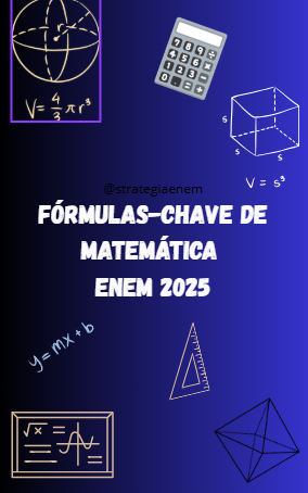 Quetões Padrões + Guia de Fórmulas-Chave de Matemática ENEM 2025 thumbnail
