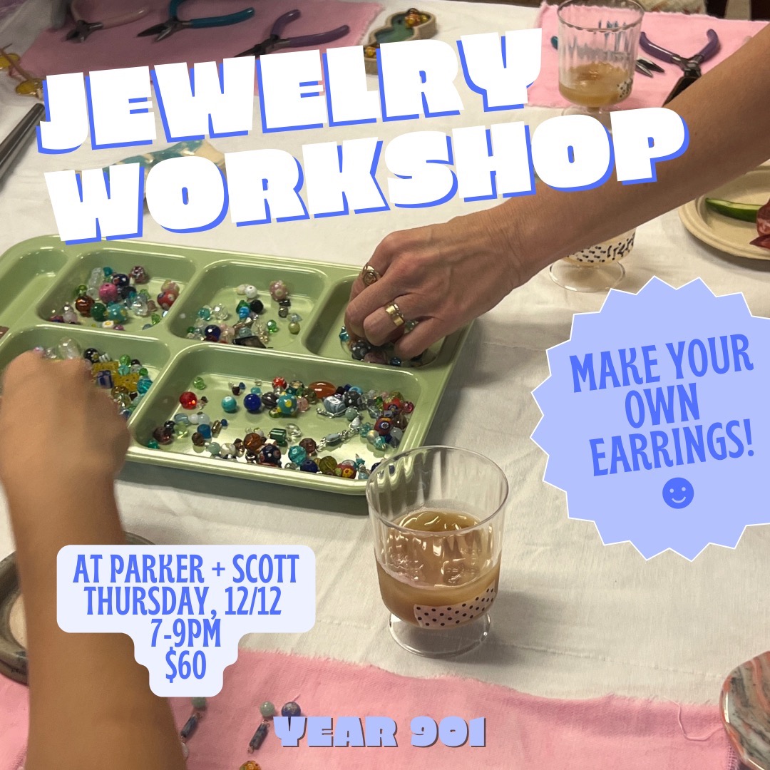 Jewelry Workshop 12/12: Make your own earrings! thumbnail