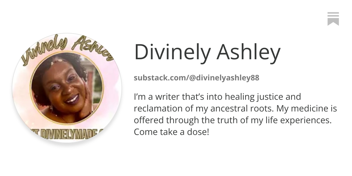 Divinely Ashley | Substack thumbnail