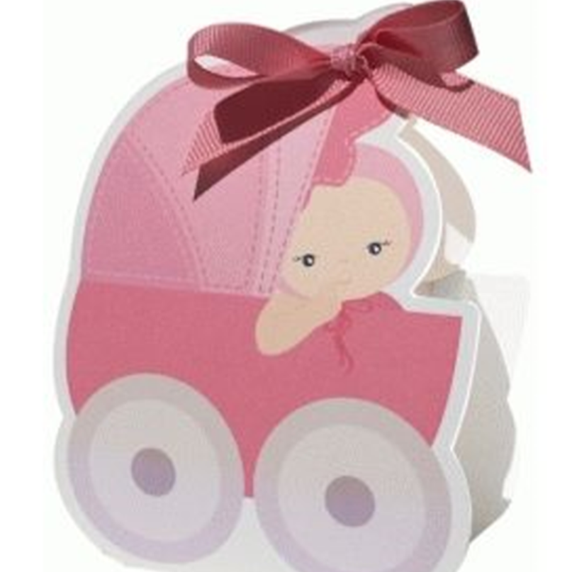 Box Carrinho de Bebê Rosa thumbnail