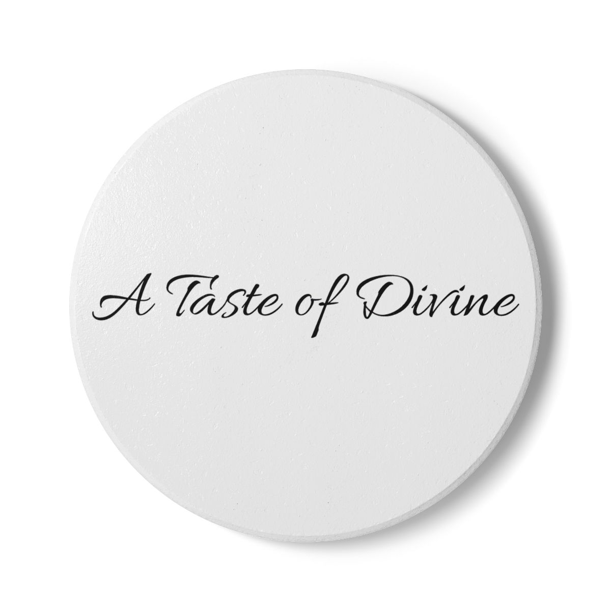 A Taste of Divine™ Ceramic Coaster  thumbnail
