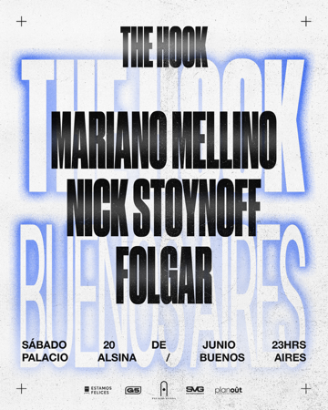 20.06 THE HOOK pres MARIANO MELLINO  - PALACIO ALSINA thumbnail