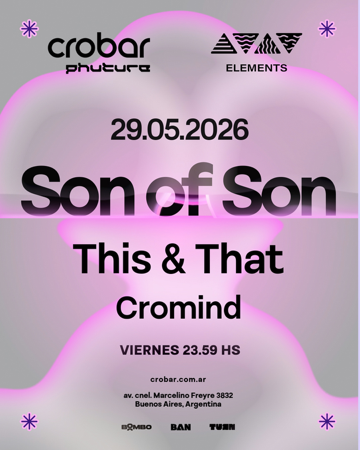 29.05 SON OF SON - CROBAR thumbnail