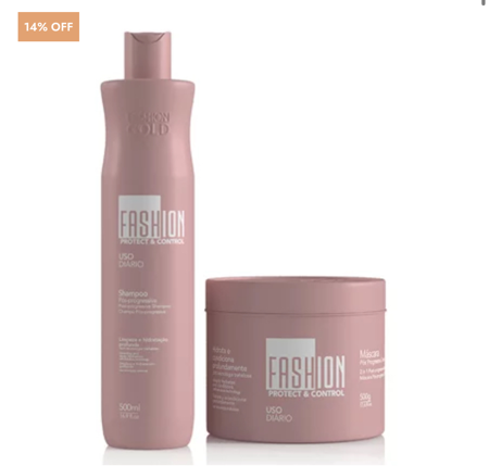 Manutenção Pós Progressiva Fashion Gold 500g (14%OFF) thumbnail