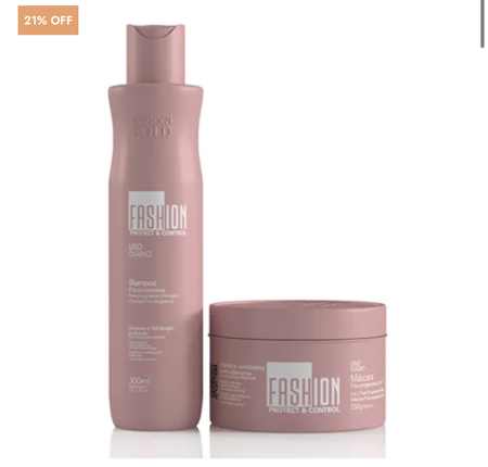 Manutenção Pós Progressiva Fashion Gold 300g (21%OFF) thumbnail