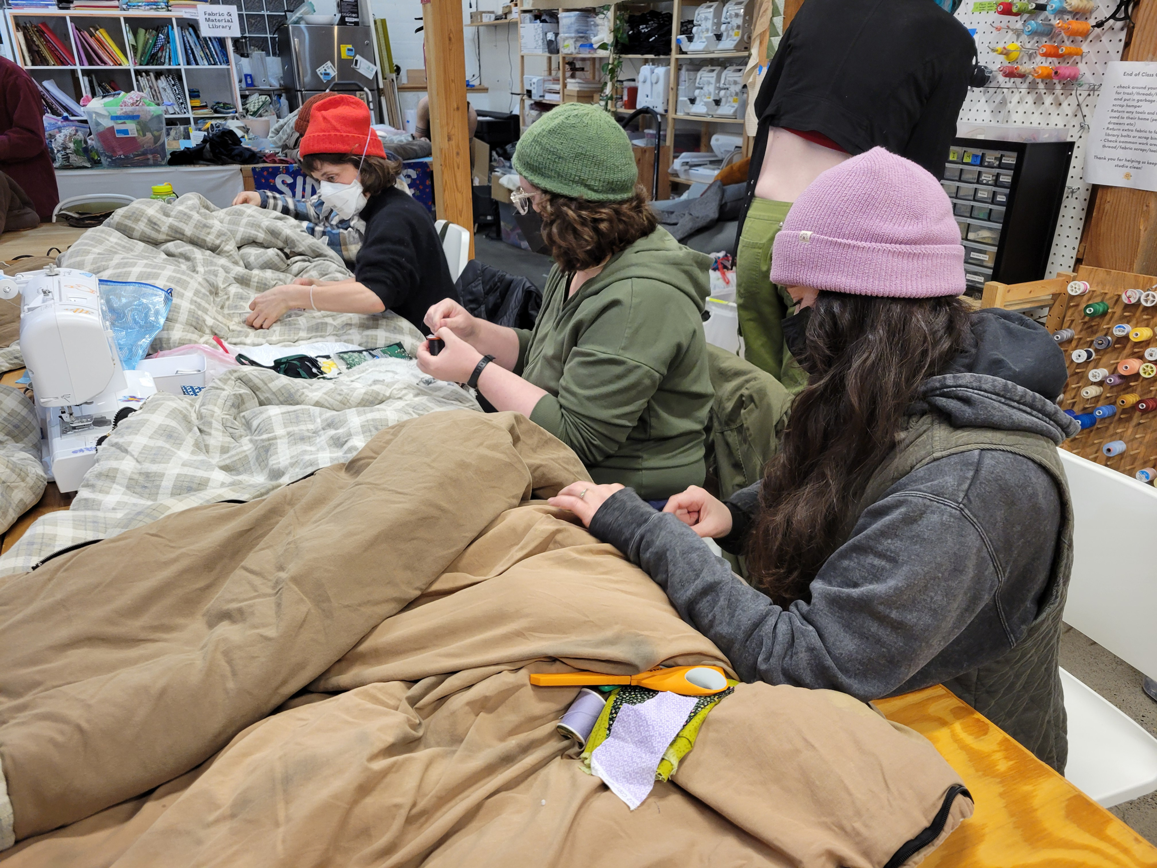 Volunteering - Mutual Aid Mending Club | Sincere Studio thumbnail