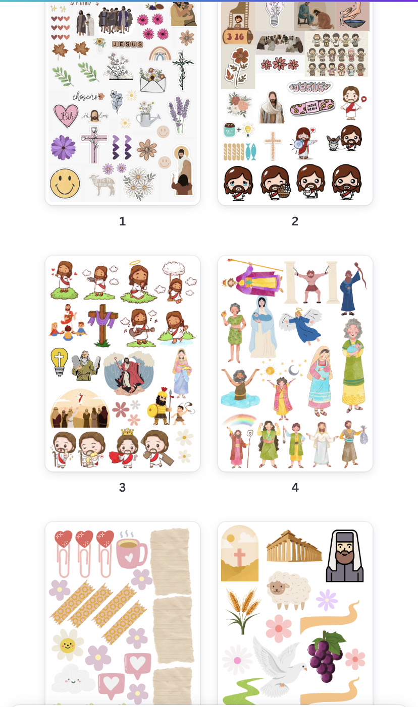 STICKERS/FIGURINHAS CRISTÃS thumbnail