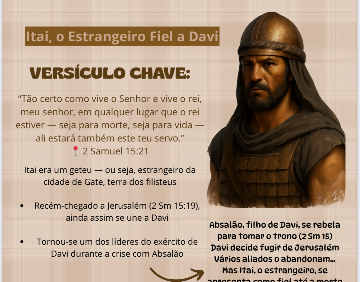 ITAI, ESTRANGEIRO FIEL A DAVI  thumbnail