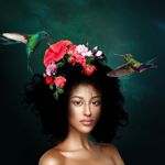 De vrouw met de vogels thumbnail
