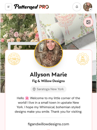 Patterned (portfolio & licensing ) thumbnail