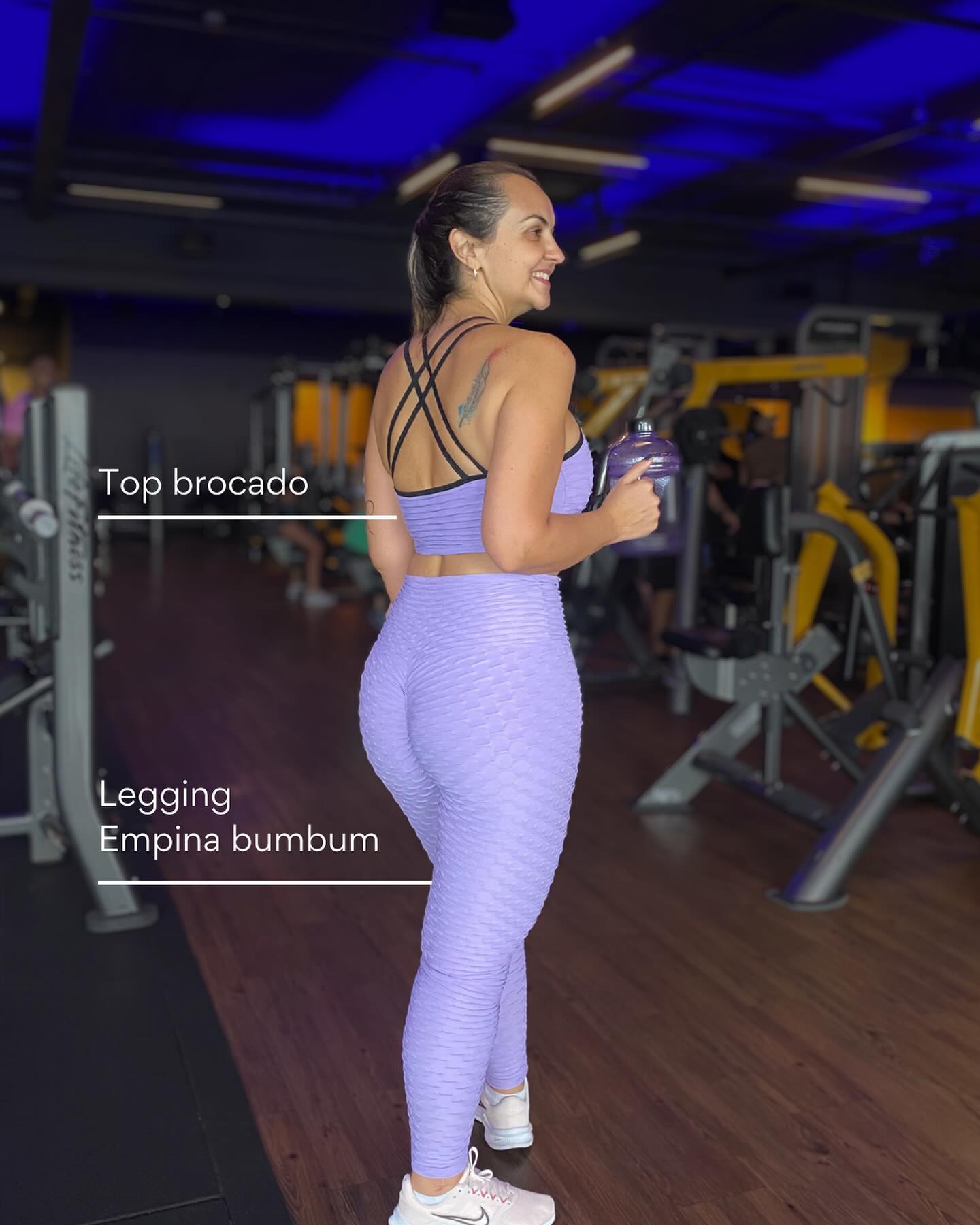 Lookinho roxo 💜 

Tecido geladinho que corrige imperfeições e fica lindo para todas! Disponível até o GG e em diversas c