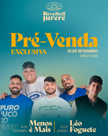 31/12 - Réveillon Jurerê l Menos É Mais -📍APCEF Jurerê thumbnail